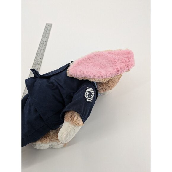 Build a Bear Floppy Ear Rabbit Bunny 17" brown 2 piece‎ Military Uniform - Picture 7 of 8